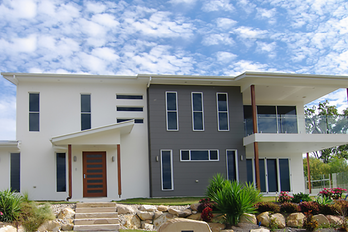 Double Storey High Set Contemporary Design - Glenden Homes - Bespoke Design Build