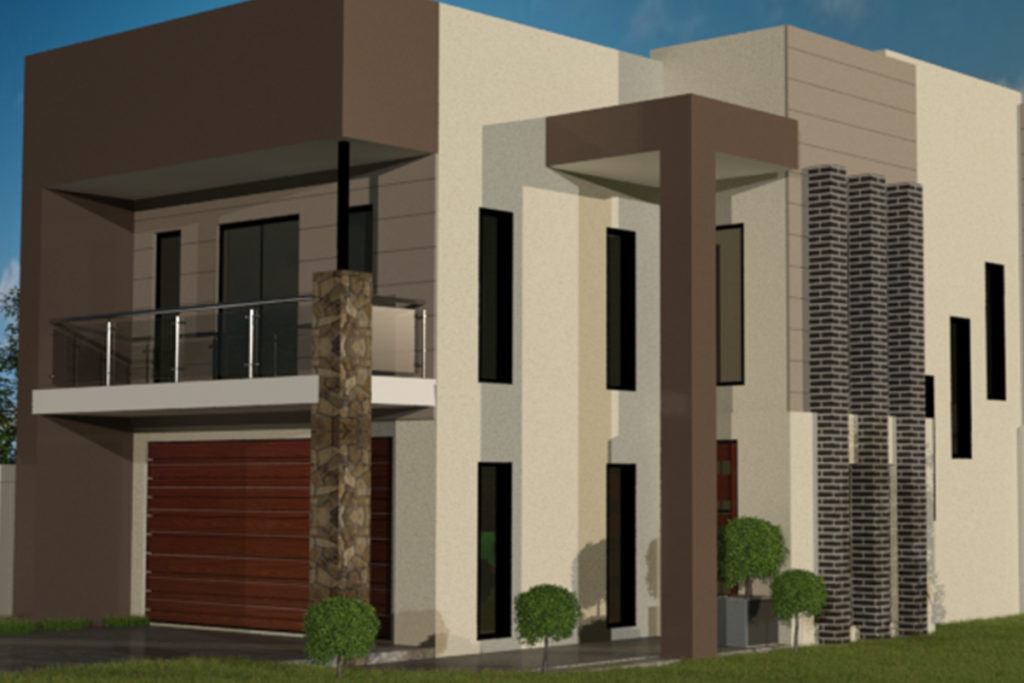 Bespoke Home Design - Glenden Homes - Elevation Modern