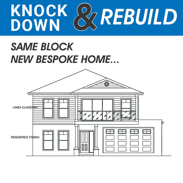 knock down rebuild - Glenden Homes - Bespoke Design Build